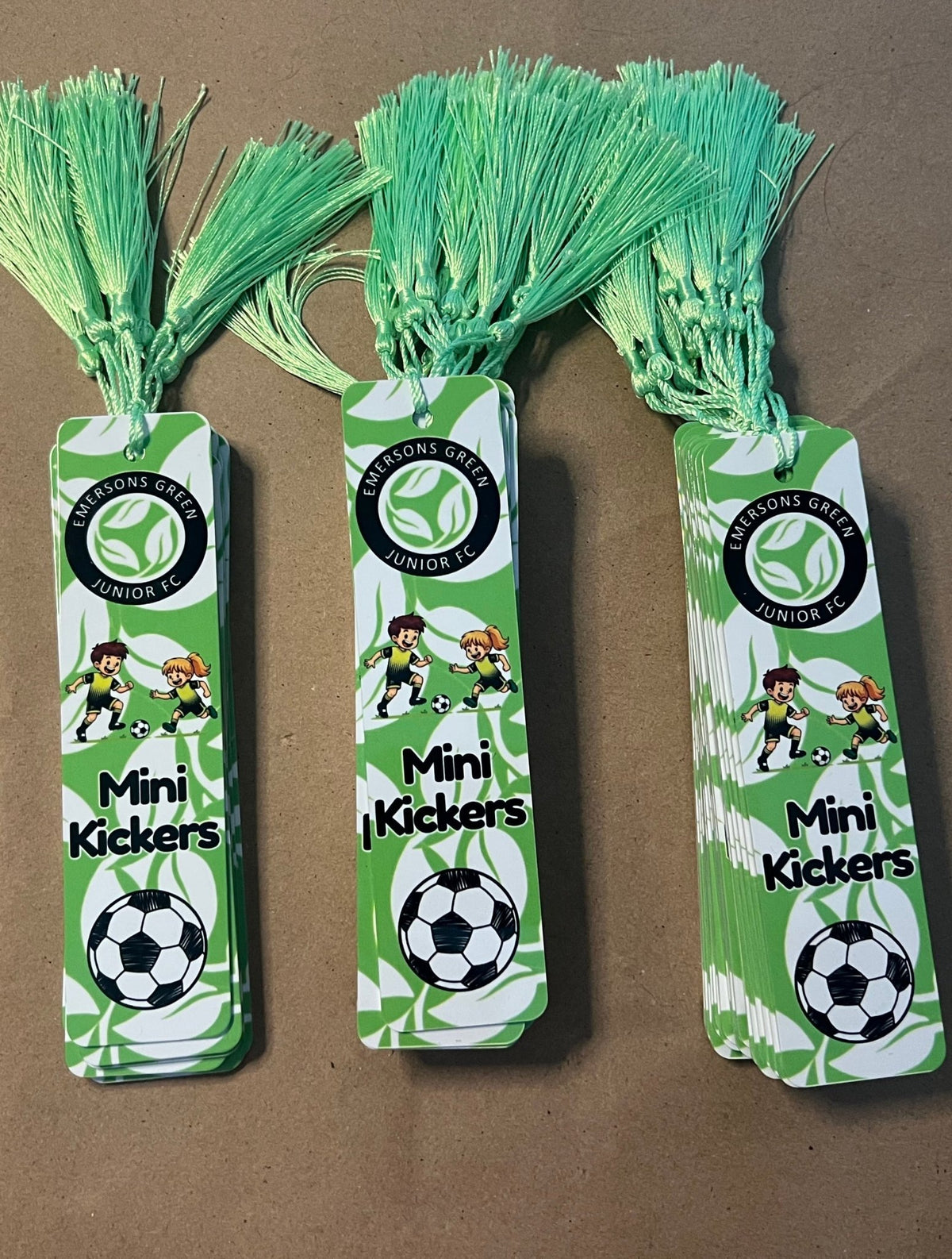 Personalised Aluminium Football Bookmark with Tassel – Custom Football Club Gift - ZM Sports