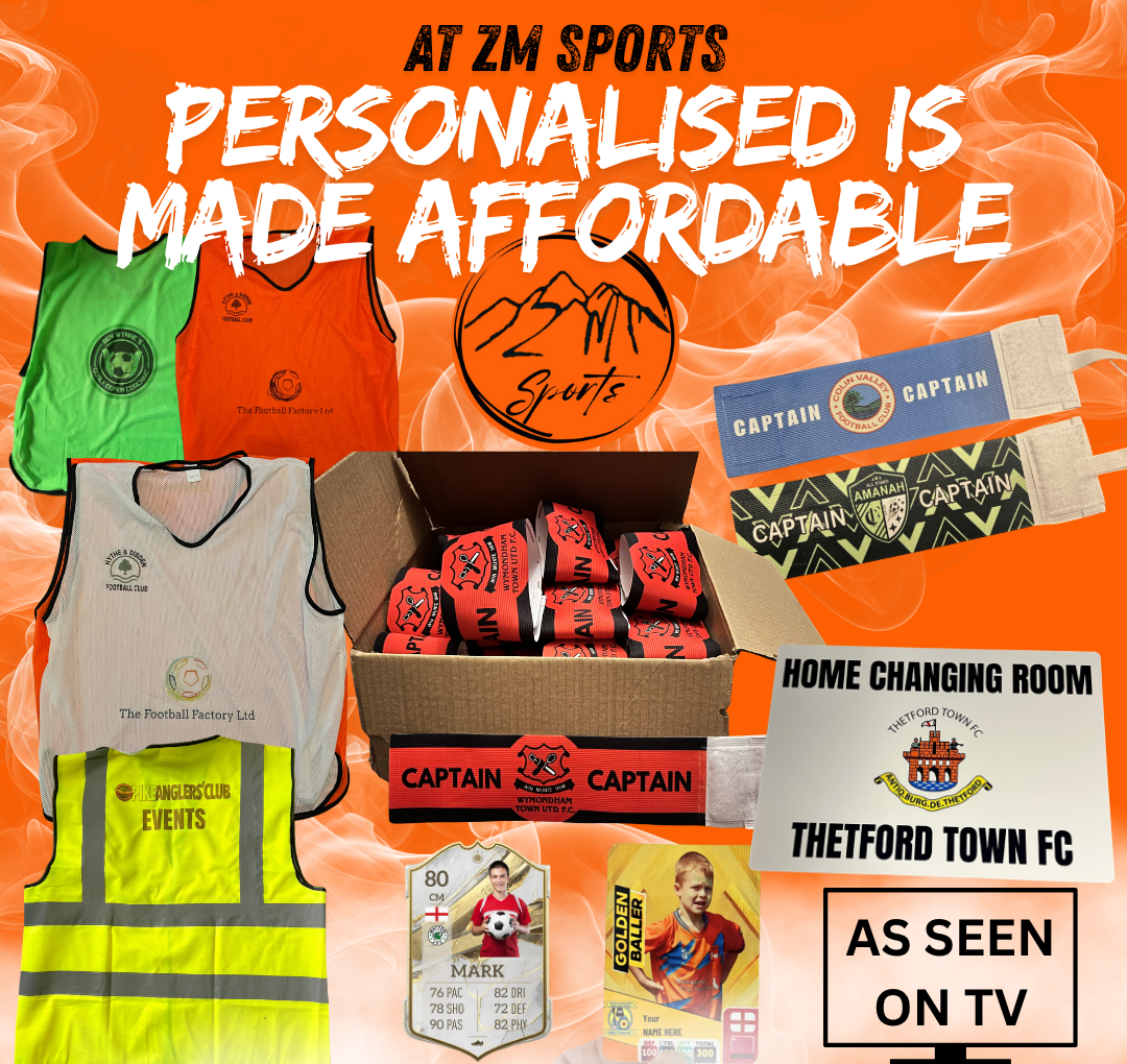 Customised and non-customised sporting goods