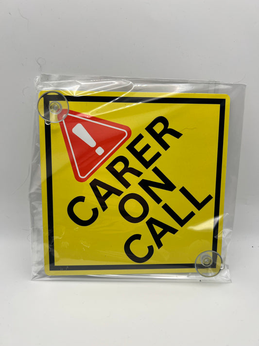 Carer On Call Sign
