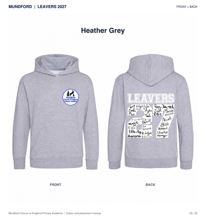 Mundford Primary Academy Leavers 2027 T-shirts and Hoodies