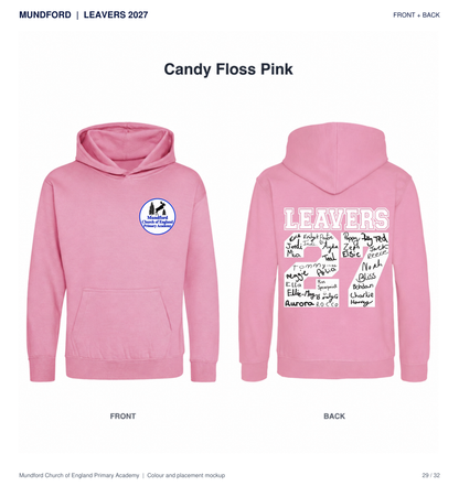 Mundford Primary Academy Leavers 2027 T-shirts and Hoodies