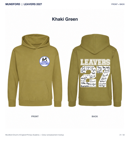 Mundford Primary Academy Leavers 2027 T-shirts and Hoodies