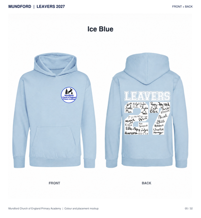 Mundford Primary Academy Leavers 2027 T-shirts and Hoodies
