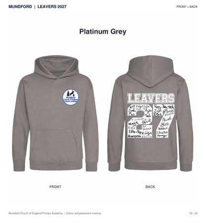 Mundford Primary Academy Leavers 2027 T-shirts and Hoodies