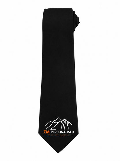 Personalised Tie – Custom Logo, Name or Text | Corporate, Wedding & Business Necktie
