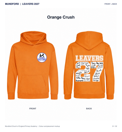 Mundford Primary Academy Leavers 2027 T-shirts and Hoodies