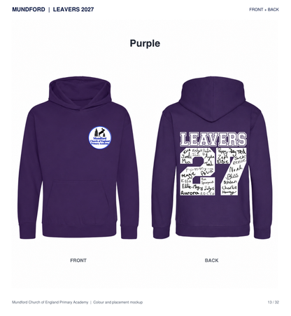 Mundford Primary Academy Leavers 2027 T-shirts and Hoodies