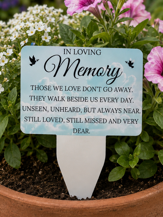 In Loving Memory Memorial Garden Stake