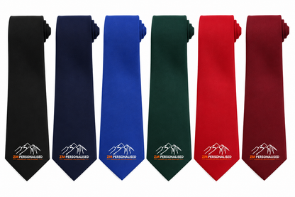 Personalised Tie – Custom Logo, Name or Text | Corporate, Wedding & Business Necktie