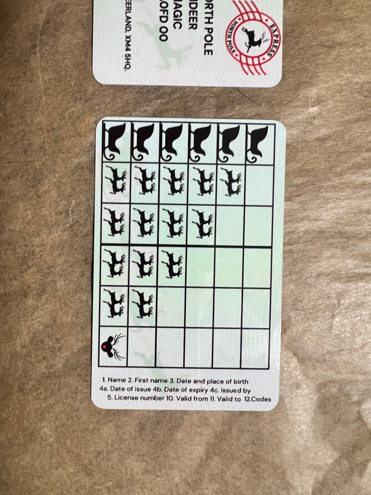 Santa’s Dropped Sleigh License