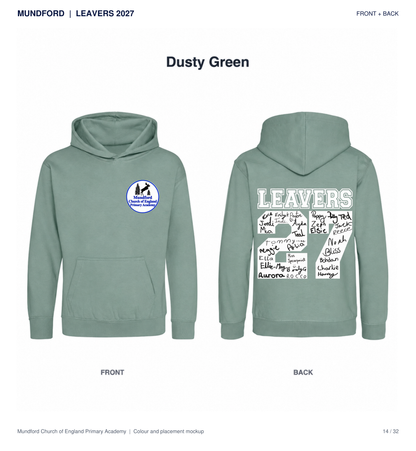 Mundford Primary Academy Leavers 2027 T-shirts and Hoodies