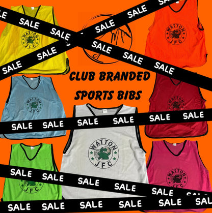Club Branded Sports Bibs - Weekend Sale - 22 Pack - ZM Sports