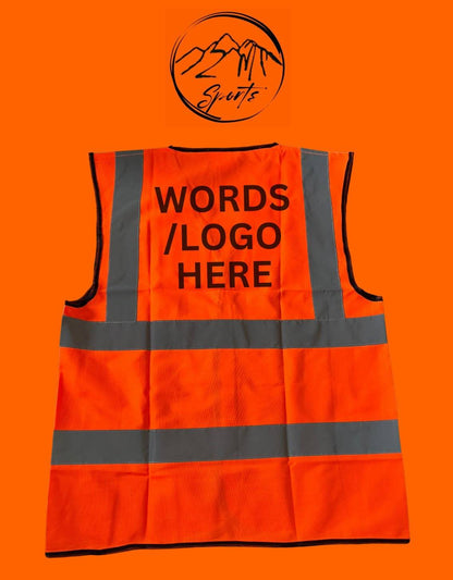 Customised High - Vis Vests - ZM Sports