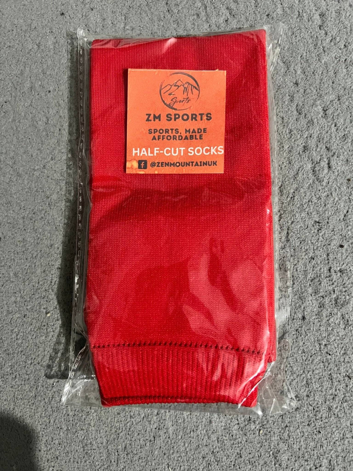 Half - cut socks - ZM Sports