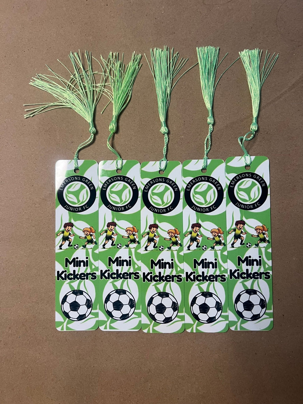 Personalised Aluminium Football Bookmark with Tassel – Custom Football Club Gift - ZM Sports