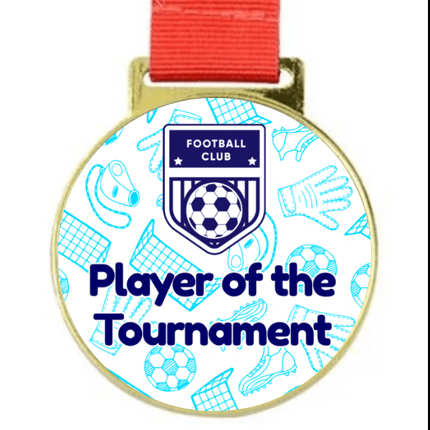 Personalised Gold Metal Medal – Custom Sports & Achievement Award - ZM Sports
