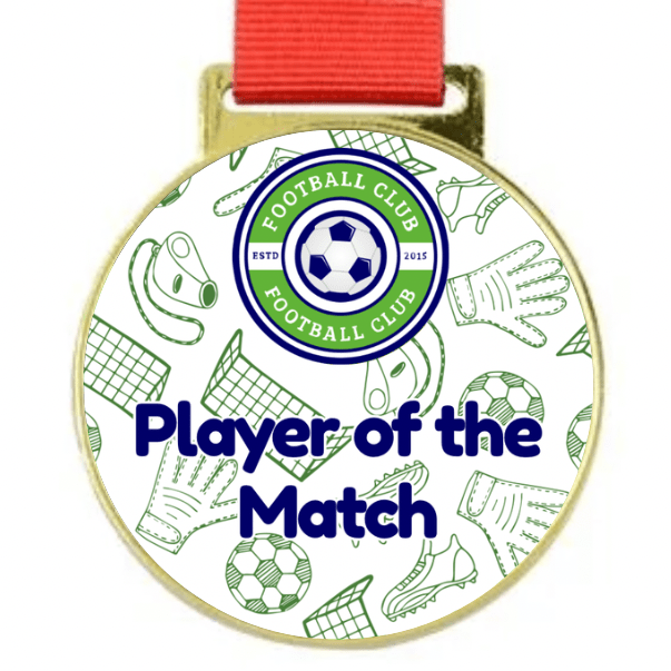 Personalised Gold Metal Medal – Custom Sports & Achievement Award - ZM Sports
