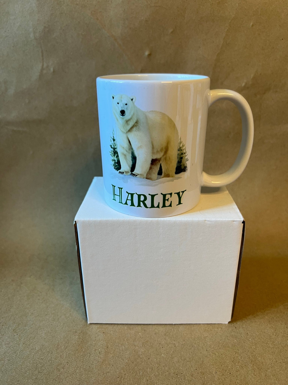 Personalised Polar Bear Christmas Eve Mug – Kids Christmas Mug - ZM Sports