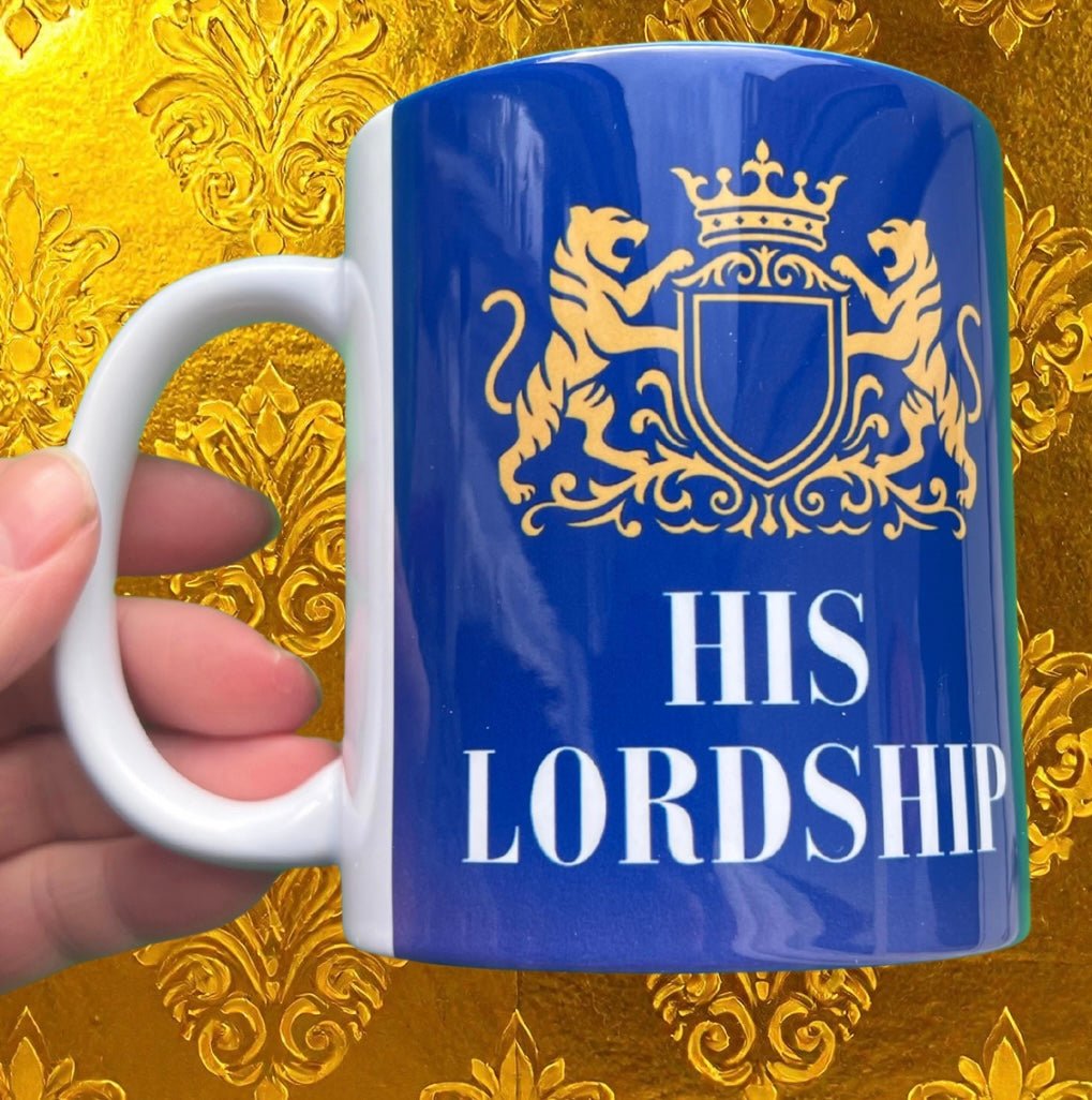 Royal Ceramic Mugs – His & Her Lordship Designs - ZM Sports