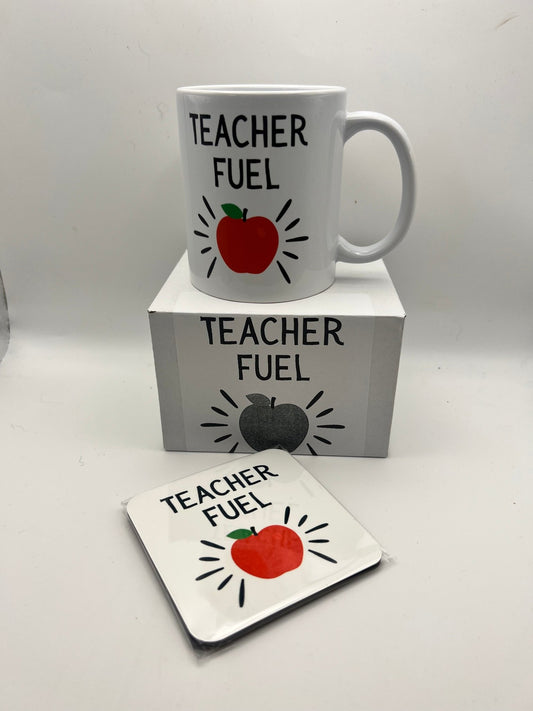 Teacher Fuel Mug & Coaster Gift Set - ZM Sports